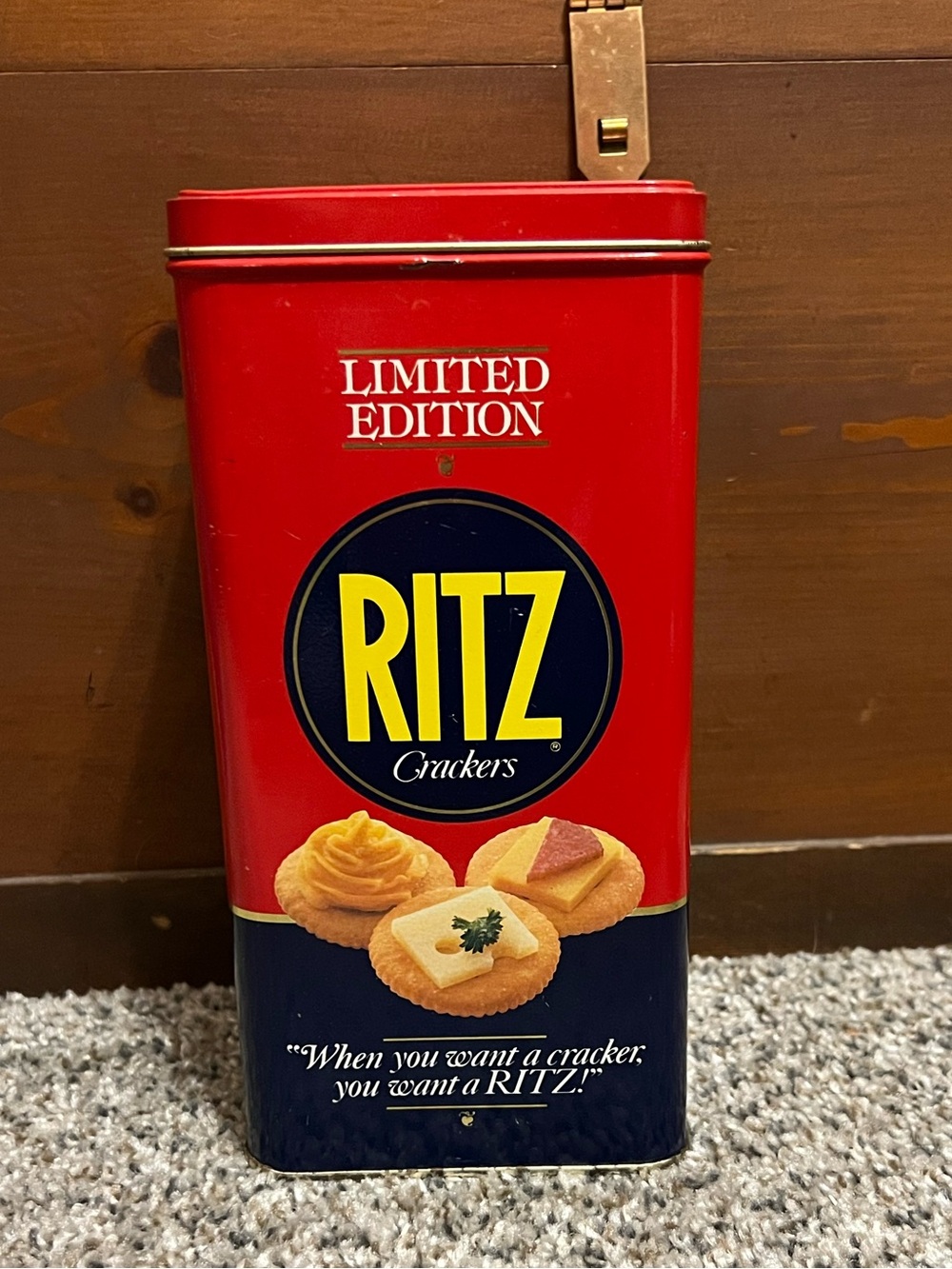 Ritz Cracker Tin